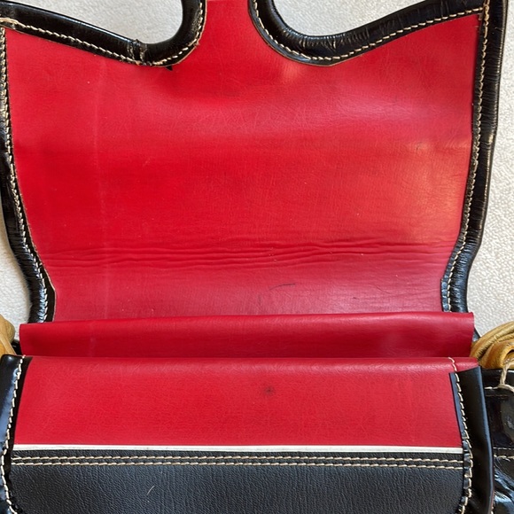 Unique Vintage Pony hair saddle bag. - Picture 13 of 13